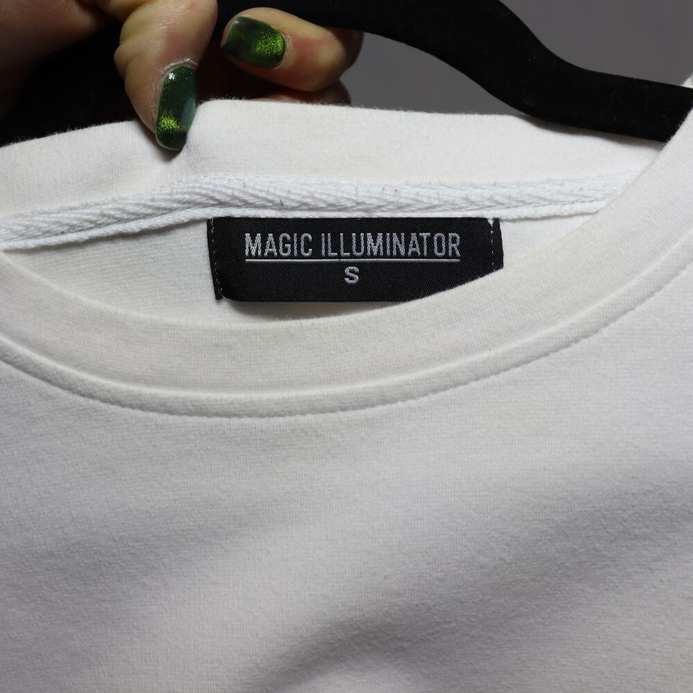 Magic Illuminator NASA Patch Longline Sweatshirt … - image 4
